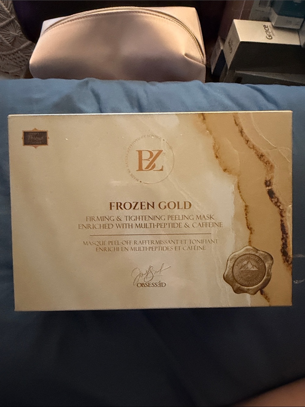Below Zero Frozen Gold Firming & Tightening Peeling Mask — Gold